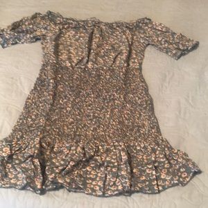 New floral mini dress